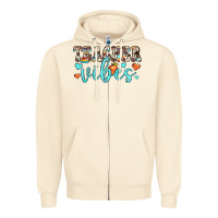 Sandshell teacher vibes Zipper Hoodie - JahusDesignShop