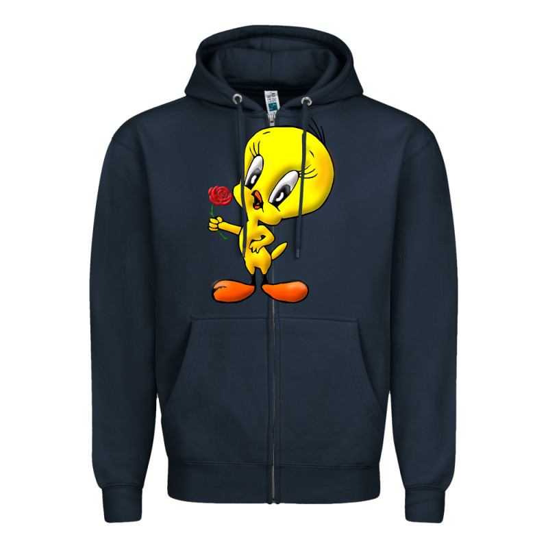 Tweety Zipper Hoodie by linhVisuals | Teevron