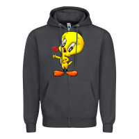 Smoke tweety Zipper Hoodie - linhVisuals