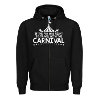 Black carnival Zipper Hoodie - linhVisuals