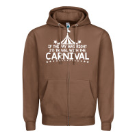 Chestnut carnival Zipper Hoodie - linhVisuals