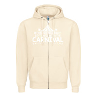 Sandshell carnival Zipper Hoodie - linhVisuals