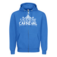 True Royal carnival Zipper Hoodie - linhVisuals