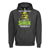 Sh.rek Check Yourself Before You Sh.rek Yourself T Shirt Zipper Hoodie | Teevron