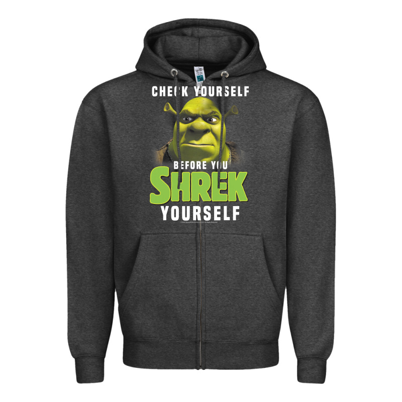 Sh.rek Check Yourself Before You Sh.rek Yourself T Shirt Zipper Hoodie by linhVisuals | Teevron