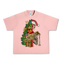 Salmon sorta merry sorta scary skeleton Urban Heavy Tee - FaDigitalArtStudio