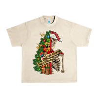 Sandshell sorta merry sorta scary skeleton Urban Heavy Tee - FaDigitalArtStudio