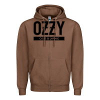 Chestnut cool-ozzy-osbourne-no-more-tours-ii-pen Zipper Hoodie - linhVisuals