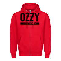 Red cool-ozzy-osbourne-no-more-tours-ii-pen Zipper Hoodie - linhVisuals