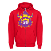 Skol Nordic Viking Helmet Shirt Zipper Hoodie | Teevron