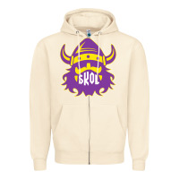 Sandshell skol nordic viking helmet shirt Zipper Hoodie - linhVisuals