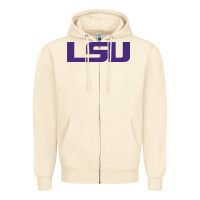 Sandshell lsu sport Zipper Hoodie - linhVisuals