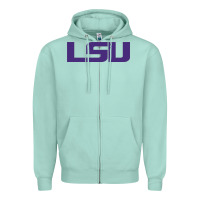 Seafoam lsu sport Zipper Hoodie - linhVisuals
