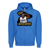 True Royal sixers the answer Zipper Hoodie - linhVisuals