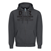 Smoke derek zoolander Zipper Hoodie - linhVisuals