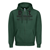 Sports Green derek zoolander Zipper Hoodie - linhVisuals