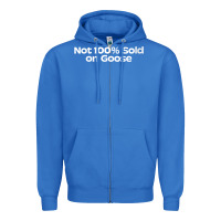 True Royal womens not 100 sold on goose v neck t shirt Zipper Hoodie - linhVisuals