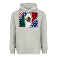 Moon Dust Mexican With American Flag Heavyweight Hoodie - RanaPortraitStore
