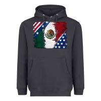 Smoke Mexican With American Flag Heavyweight Hoodie - RanaPortraitStore