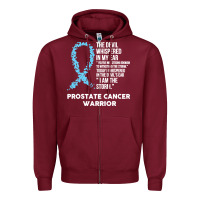 Burgundy prostate cancer t  shirt the devil  prostate cancer awareness support Zipper Hoodie - linhVisuals