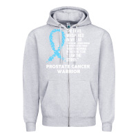 Heather Grey prostate cancer t  shirt the devil  prostate cancer awareness support Zipper Hoodie - linhVisuals