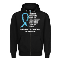Black prostate cancer t  shirt the devil  prostate cancer awareness support Zipper Hoodie - linhVisuals