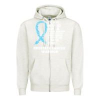 Oatmeal Heather prostate cancer t  shirt the devil  prostate cancer awareness support Zipper Hoodie - linhVisuals