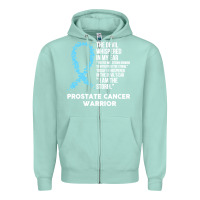 Seafoam prostate cancer t  shirt the devil  prostate cancer awareness support Zipper Hoodie - linhVisuals