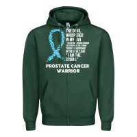 Sports Green prostate cancer t  shirt the devil  prostate cancer awareness support Zipper Hoodie - linhVisuals