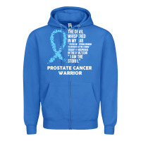 Prostate Cancer T  Shirt The Devil  Prostate Cancer Awareness Support Zipper Hoodie | Teevron