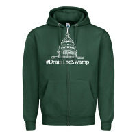 Sports Green drain  swamp Zipper Hoodie - linhVisuals