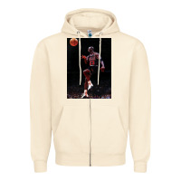 Sandshell Michael JorDunk Zipper Hoodie - linhVisuals