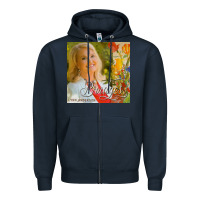 Navy lynn anderson cd bridges   bear f Zipper Hoodie - linhVisuals