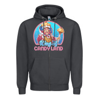 Smoke candy land king of candy land portrait t shirt Zipper Hoodie - linhVisuals