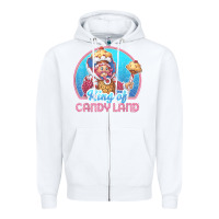 White candy land king of candy land portrait t shirt Zipper Hoodie - linhVisuals