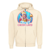 Sandshell candy land king of candy land portrait t shirt Zipper Hoodie - linhVisuals