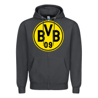 Smoke borussia Zipper Hoodie - linhVisuals