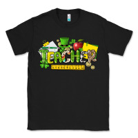 Black Teacher St. Patrick's Day Classic Tee - HowdyJamesFarm