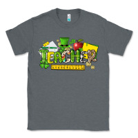 Charcoal Heather Teacher St. Patrick's Day Classic Tee - HowdyJamesFarm