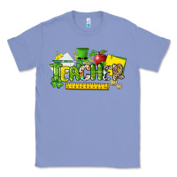 Colony Blue Teacher St. Patrick's Day Classic Tee - HowdyJamesFarm