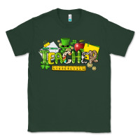 Sports Green Teacher St. Patrick's Day Classic Tee - HowdyJamesFarm