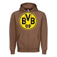 Chestnut borussia Zipper Hoodie - linhVisuals