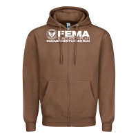 Chestnut fema evacuation plan Zipper Hoodie - linhVisuals
