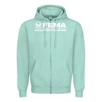 Seafoam fema evacuation plan Zipper Hoodie - linhVisuals
