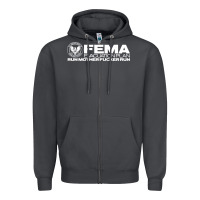 Smoke fema evacuation plan Zipper Hoodie - linhVisuals