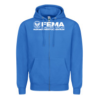 True Royal fema evacuation plan Zipper Hoodie - linhVisuals