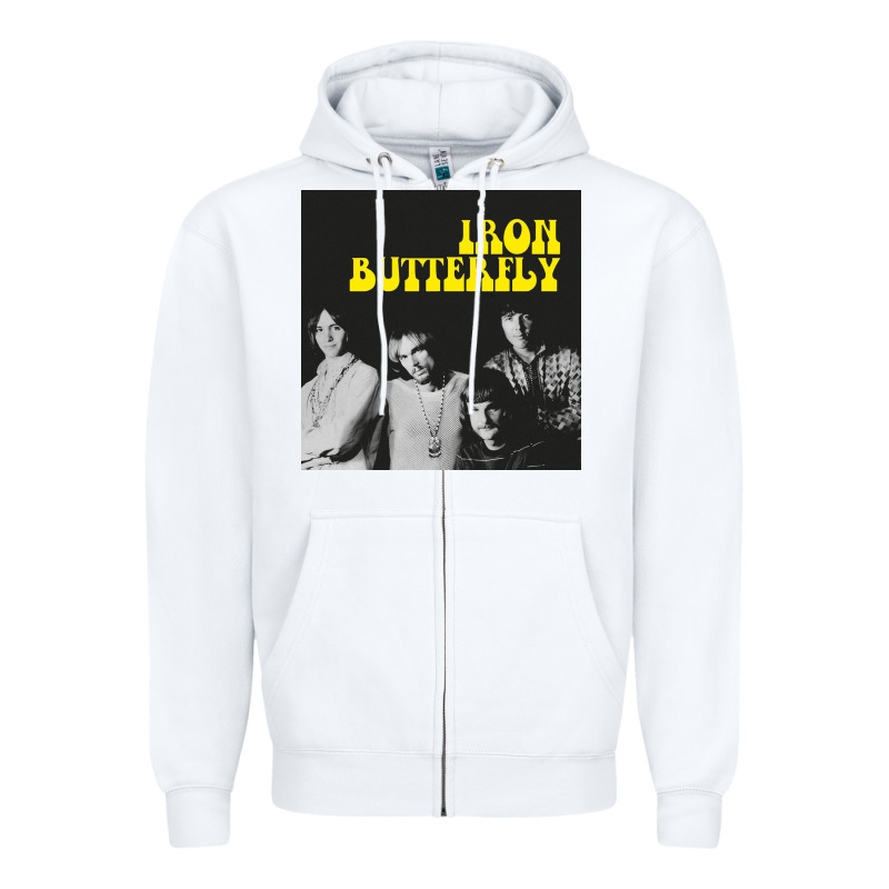 Iron Butterfly Zipper Hoodie by linhVisuals | Teevron