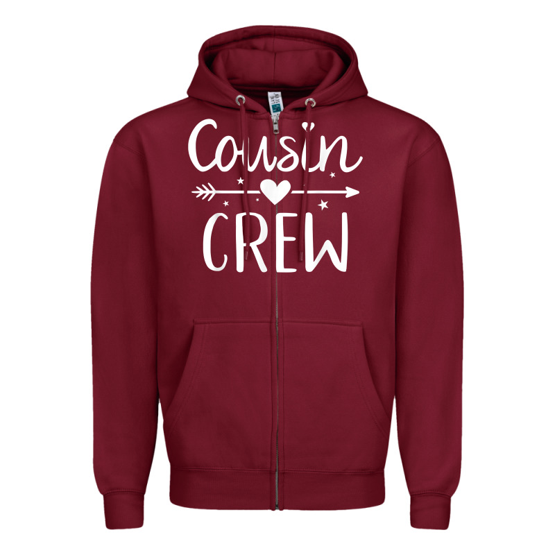 Cousin Crew T Shirt Zipper Hoodie by linhVisuals | Teevron