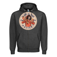 Charcoal Heather sho nuff Zipper Hoodie - linhVisuals