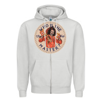 Dove Grey sho nuff Zipper Hoodie - linhVisuals